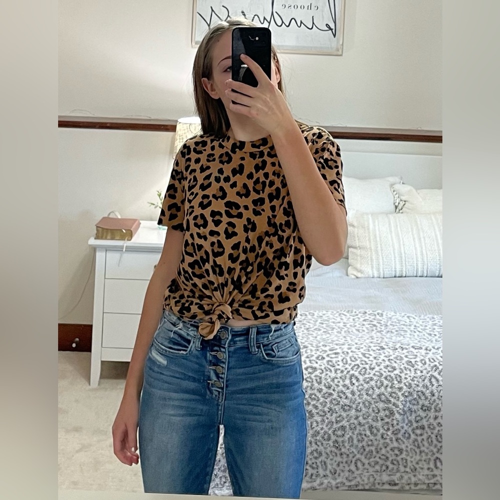philanthropy cheetah shirt